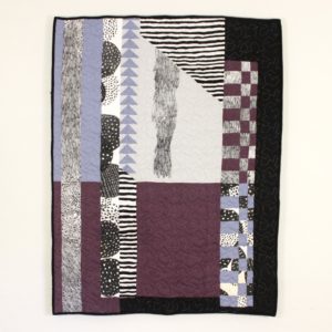 Collaborative Flying Geese quilt with Madison Creech